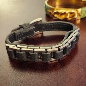 Vita Fede Genuine Leather Bracelet
